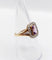 Bague 55.5 Bague Art déco en or 18k, améthyste et diamants taille rose 58 Facettes A06959