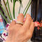 Bague 56 Bague vintage - Diamants en or jaune 14 carats 58 Facettes 4C5202B806DA4EB995575D36EFEE346E