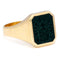 Bague 55 Bague chevalière - Agate verte gravée en or 14k 58 Facettes D78C2234A827466DA67FCB76D45789AC