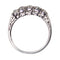 Bague 57 Bague rangée en platine 950 avec diamants taille ancienne 58 Facettes A48ADF07608B4FEFB7B72C399C777A12