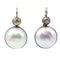 Boucles d'oreilles Boucles d’oreilles - Perles mabé 15 mm et diamants taille rose en or 14k 58 Facettes 5C9770C040624796BAA41B877A9488EA