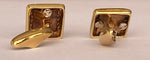 Boucles d'oreilles Boucles d’oreilles en or jaune 18 ct lapis-lazuli et diamants 58 Facettes ring