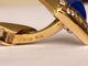 Boucles d'oreilles Boucles d’oreilles en or jaune 18 ct lapis-lazuli et diamants 58 Facettes ring