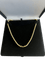 Collier Collier maille tubulaire en or jaune 18 carats 58 Facettes 42