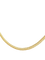 Collier Collier maille tubulaire en or jaune 18 carats 58 Facettes 42