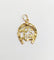 Pendentif Pendentif vintage - Fer à cheval n°13 en or jaune 18k 58 Facettes A05905