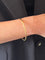Bracelet Bracelet jonc en or jaune 18 carats 58 Facettes 21