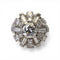 Bague 56 Bague jupe en platine et diamants 58 Facettes