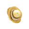Bague 50 Bague perle gold, diamants blanc, saphirs de couleur, or jaune. 58 Facettes 35548