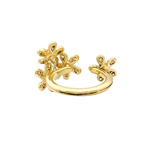 Bague 51 Bague Van Cleef & Arpels, "Socrate", or jaune et diamants. 58 Facettes 35509
