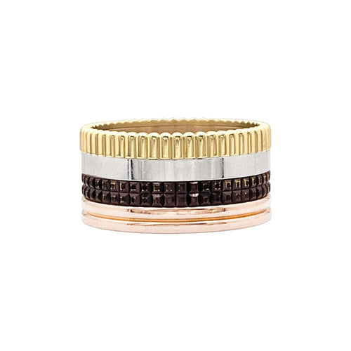 Bague 63 Bague Boucheron, "Quatre Classique Large" trois ors. 58 Facettes 35527