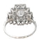 Bague 58.5 Bague Platine, Or blanc Diamant 58 Facettes 5075215CN