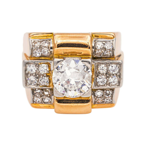 Bague 50 Bague Or jaune Diamant 58 Facettes 4936109CN