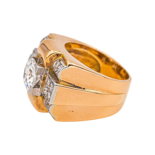 Bague 50 Bague Or jaune Diamant 58 Facettes 4936109CN