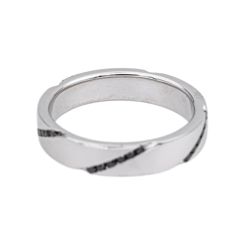 Bague 62 Bague Alliance Or blanc Diamant 58 Facettes 4948731CN
