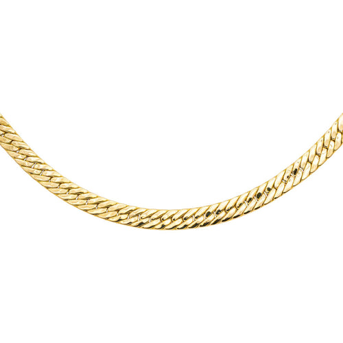 Collier Collier Maille anglaise Or jaune 58 Facettes 5004176CN