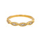 Bague 53 Bague  Demi-alliance Or jaune Diamant 58 Facettes 5276259RV
