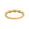Bague 53 Bague  Demi-alliance Or jaune Diamant 58 Facettes 5276259RV