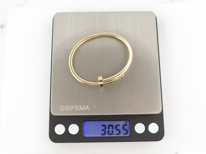 Bracelet Cartier Juste un Clou - Bracelet classique en or jaune 18k, T15 58 Facettes 273321