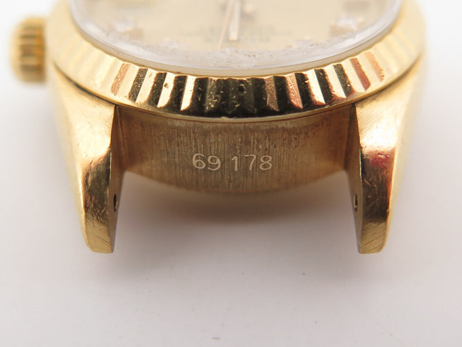 Montre Rolex Datejust Lady Jubilé réf. 69178 - Montre automatique en or jaune 18k diamants 58 Facettes 274172
