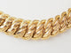 Collier Collier maille américaine en or jaune 18 kt 58 Facettes 25678