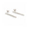 Boucles d'oreilles Boucles d’oreilles SUM - Oro Blanco 18 kt avec diamants de laboratoire 58 Facettes UKD362914MM