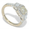 Bague 53 Bague en or blanc 750 - Diamants 1,94 ct (centre 0,90 ct) 58 Facettes ZZ04