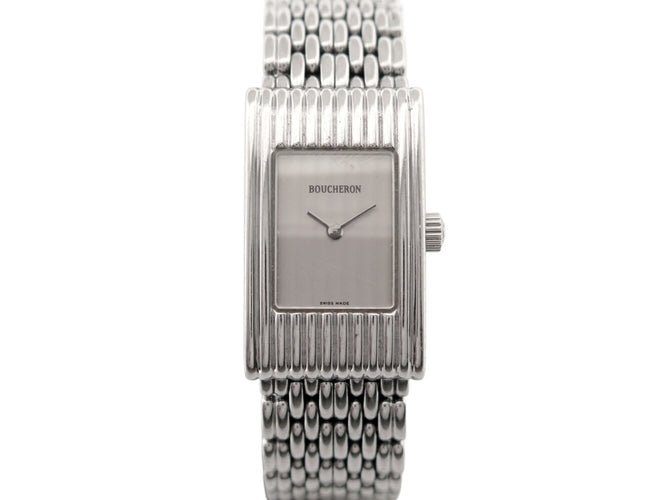 Montre Boucheron Reflet Small - Montre quartz femme en acier 29,5 mm 58 Facettes 274174