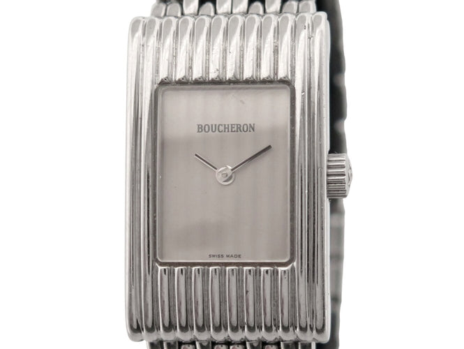 Montre Boucheron Reflet Small - Montre quartz femme en acier 29,5 mm 58 Facettes 274174