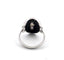 Bague 51 Bague Art déco en or blanc 18 ct avec trois diamants old mine 58 Facettes 102/26 E ORO