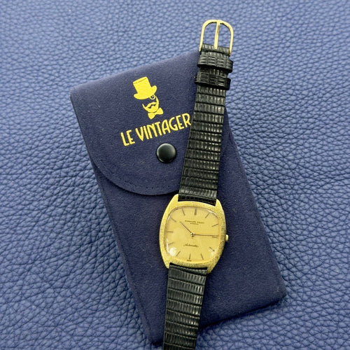 Montre Audemars Piguet Tonneau 5279 - Montre en or jaune 18k Clou de Paris 58 Facettes 031
