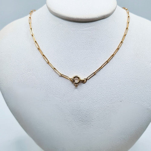 Collier Chaîne en or jaune 18 carats, 45 cm 58 Facettes Chaine #5010