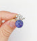 Bague 48 Bague duchesse vintage en or blanc 18k, tanzanite cabochon et diamants 58 Facettes A06916