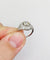 Bague 49 Bague dôme Art déco en platine et diamants, taille ancienne 0,90 ct 58 Facettes A06952