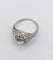 Bague 49 Bague dôme Art déco en platine et diamants, taille ancienne 0,90 ct 58 Facettes A06952