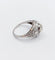 Bague 49 Bague dôme Art déco en platine et diamants, taille ancienne 0,90 ct 58 Facettes A06952