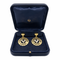 Boucles d'oreilles Chantecler Capri - Boucles d’oreilles pendantes Logo Gallo en or 18k et diamants 58 Facettes