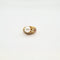 Bague 54 Bague en or jaune 18 carats avec perle de Tahiti, diamants et rubis 58 Facettes Bague #5016