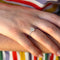 Bague 49 Bague solitaire - Or gris 18K et diamants taille ovale 58 Facettes REF2537-304CF