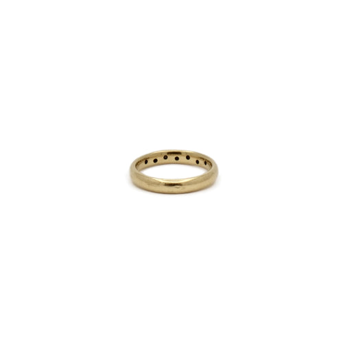 Bague 52.5 Alliance ronde - Bague sertie de diamants taille brillant 58 Facettes REF24068-231