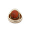Bague 48 Chevalière - Bague en or jaune 18K et corail rouge 58 Facettes REF2223