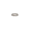 Bague 49 Alliance - Bague en or blanc 18 carats sertie de diamants 58 Facettes Bague tour complet