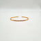 Bracelet Bracelet jonc - or rose 18 carats et diamants 58 Facettes Jonc #5003