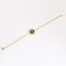 Bracelet Messika - Bracelet Lucky Move Malachite or jaune et diamants. PM 58 Facettes 58FC48-1
