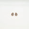 Boucles d'oreilles Boucles d'oreilles en or rose 18 carats et diamants 58 Facettes BO #4998