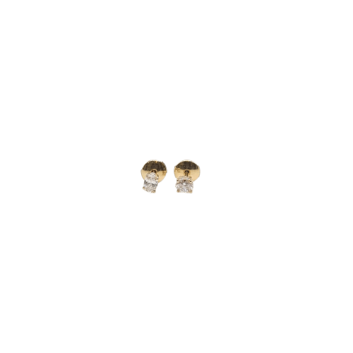 Boucles d'oreilles Boucles d'oreilles en or jaune 18 carats et diamants 58 Facettes BO #5014