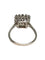 Bague 57 Bague en or blanc 18K sertie de diamants 1,5 ct 58 Facettes 1809