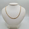 Collier Chaîne en or jaune 18 carats - 60 cm 58 Facettes Chaine  #4989