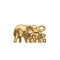 Broche Cartier - Broche Éléphants en or jaune 18k et émeraudes 58 Facettes 205