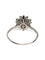 Bague 58 Bague en or blanc 18K sertie de diamants 0,80 ct 58 Facettes 1810